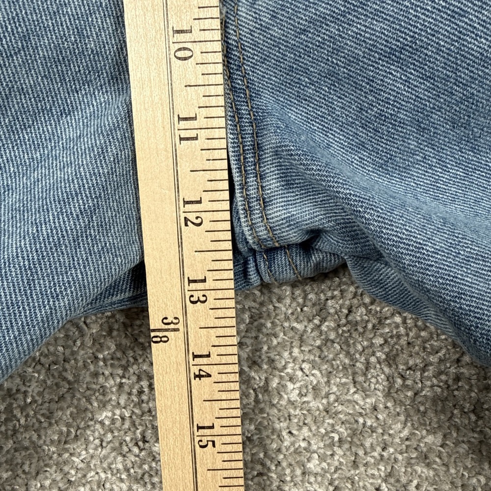 Wrangler Blues Men's Bootcut Jeans 40x30 Blue Denim Classic Cotton Casual - Picture 5 of 13